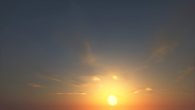 リアルな空と雲